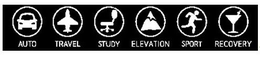 AUTO TRAVEL STUDY ELEVATION SPORT RECOVERY trademark