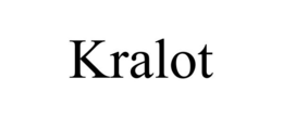 KRALOT trademark