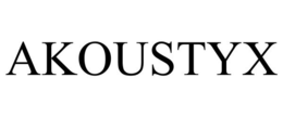 AKOUSTYX trademark