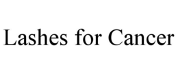 LASHES FOR CANCER trademark