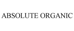 ABSOLUTE ORGANIC trademark