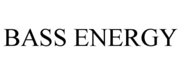 BASS ENERGY trademark