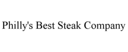 PHILLY'S BEST STEAK COMPANY trademark