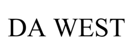 DA WEST trademark