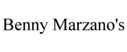 BENNY MARZANO'S trademark