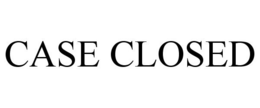 CASE CLOSED trademark