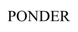 PONDER trademark