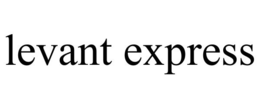 LEVANT EXPRESS trademark