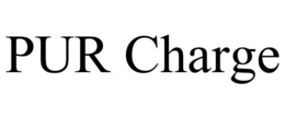 PUR CHARGE trademark