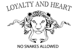 LOYALTY AND HEART NO SNAKES ALLOWED trademark