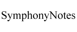 SYMPHONYNOTES trademark