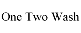 ONE TWO WASH trademark