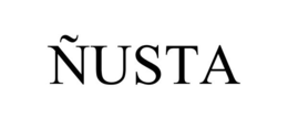 ÑUSTA trademark