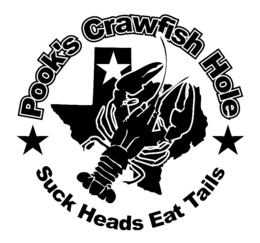 POOK'S CRAWFISH HOLE SUCK HEADS EAT TAILS trademark