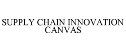 SUPPLY CHAIN INNOVATION CANVAS trademark