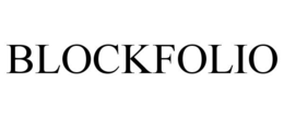 BLOCKFOLIO trademark