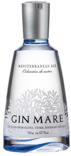 GIN MARE MEDITERRANEAN GIN COLECCIÓN DEAUTOR. DISTILLED FROM OLIVES. THYME. ROSEMARY AND BASIL 700ML. ALC. 4.27% VOL. trademark