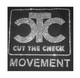 CTC CUT THE CHECK MOVEMENT trademark