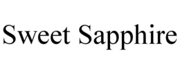 SWEET SAPPHIRE trademark