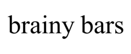 BRAINY BARS trademark