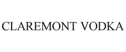 CLAREMONT VODKA trademark