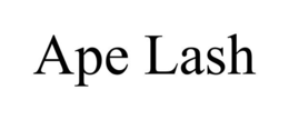 APE LASH trademark