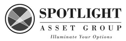 SPOTLIGHT ASSET GROUP ILLUMINATE YOUR OPTIONS trademark