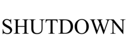 SHUTDOWN trademark