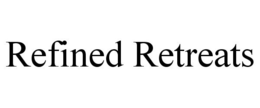 REFINED RETREATS trademark