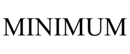 MINIMUM trademark