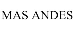 MAS ANDES trademark