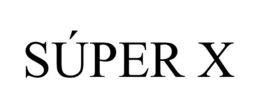 SÚPER X trademark