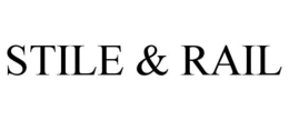 STILE & RAIL trademark