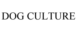 DOG CULTURE trademark