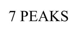 7 PEAKS trademark