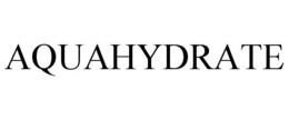 AQUAHYDRATE trademark