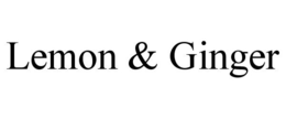 LEMON & GINGER trademark