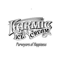 KARMIC ICE CREAM PURVEYORS OF HAPPINESS trademark
