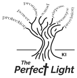 PROTECTION POWER PROMISE PEACE PURPOSE PRESENCE PROVISION KI THE PERFECT LIGHT trademark