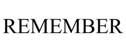 REMEMBER trademark
