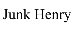 JUNK HENRY trademark