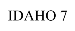 IDAHO 7 trademark
