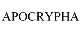 APOCRYPHA trademark