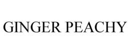 GINGER PEACHY trademark