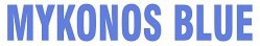 MYKONOS BLUE trademark