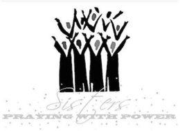 SISTERS PRAYING WITH POWER trademark