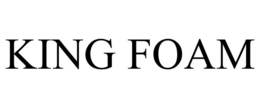KING FOAM trademark