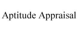 APTITUDE APPRAISAL trademark