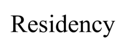 RESIDENCY trademark