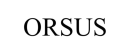 ORSUS trademark